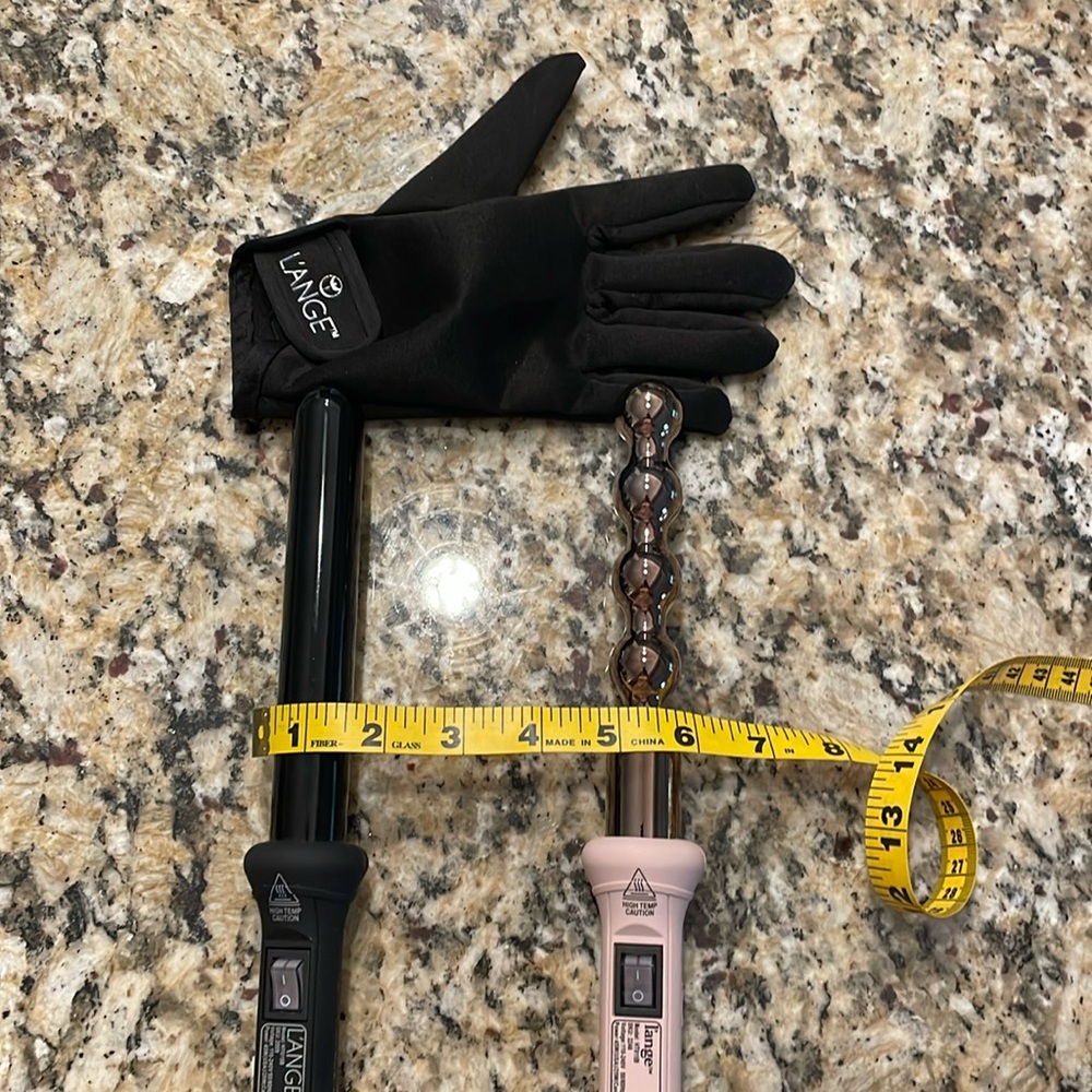 2 NWOT L’ange curling tools with hot glove